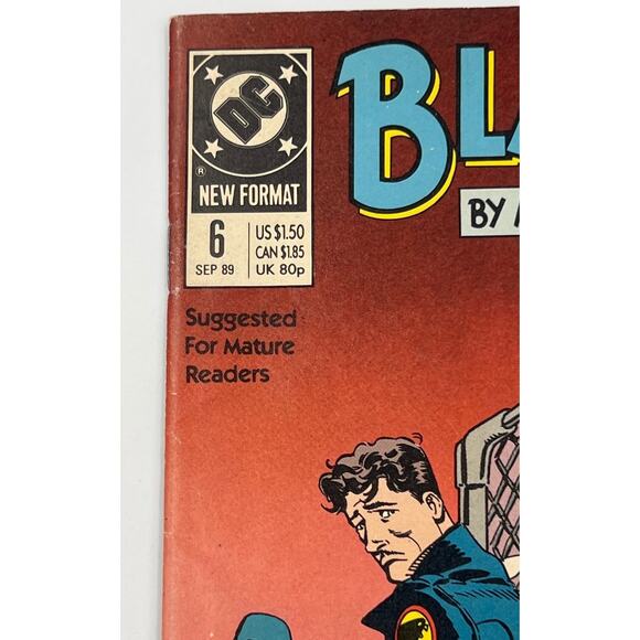 Vintage DC Black Hawk Comic Book #6 September 1989 - Picture 2 of 3